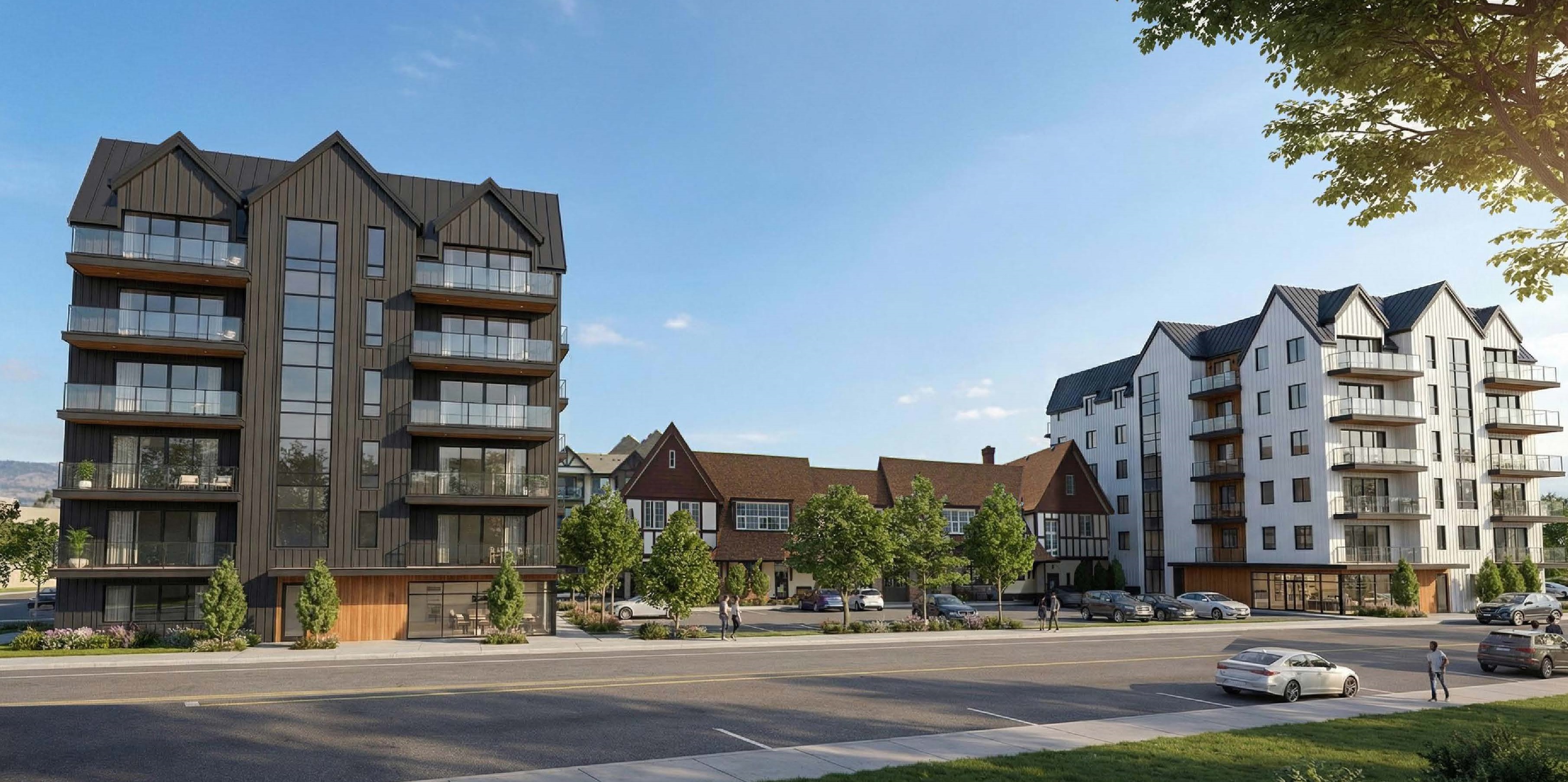 Program funding supported design and architectural work for a proposed development on Hastings Avenue that will combine non-market housing with community services like child care. Image credit: Meiklejohn Architecture Design Studio